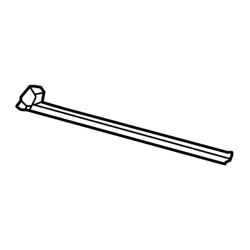 Ford M2DZ-7854072-A Seal - Roof Side Moulding
