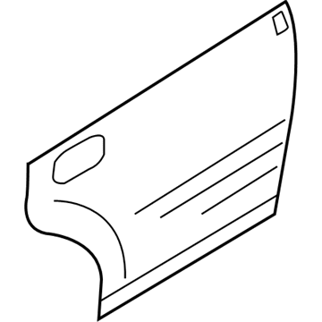 Lincoln F85Z-7824700-AA Panel Assembly - Door Outer