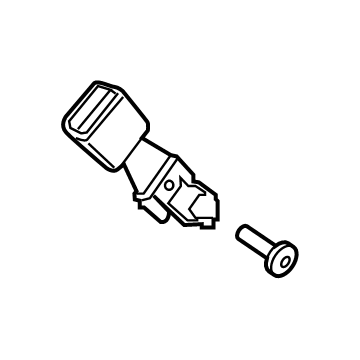 Ford LJ6Z-7860045-AA Seat Belt Assembly