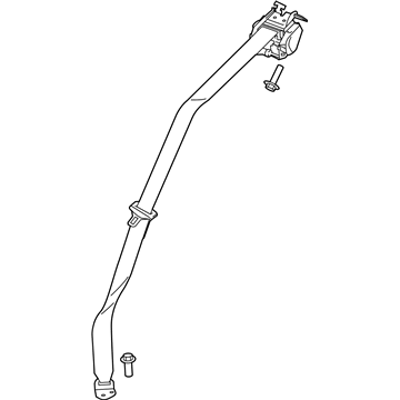 Ford LJ6Z-78611B68-AC Seat Belt Assembly