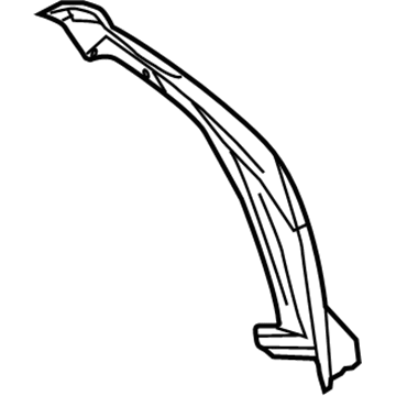 Mercury 1L2Z-7841038-AB Pillar - Rear