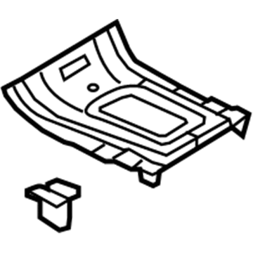 Lincoln FE9Z-74045A76-BA Panel Assembly - Console