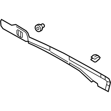 Lincoln AE9Z-7404608-BC Panel - Instrument