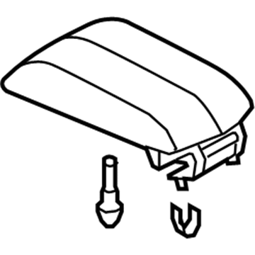 Lincoln BE9Z-7406024-AB Door Assembly - Glove Compartment