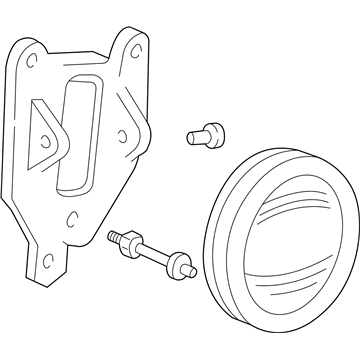 Lincoln 1L7Z-15200-AC Lamp Assembly - Fog Front