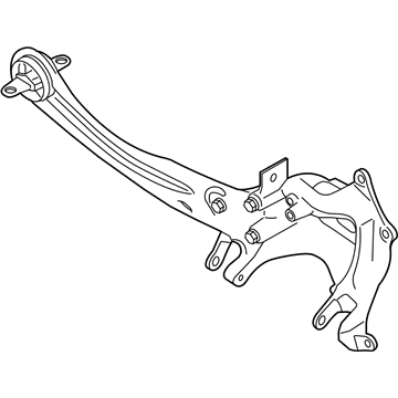 Lincoln EJ7Z-5A968-B Knuckle And Hub Assembly
