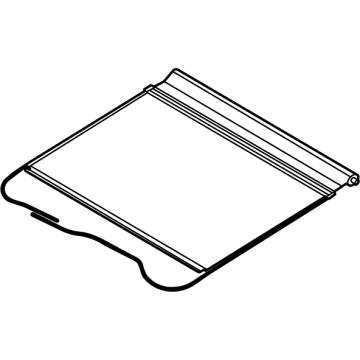 Ford M1PZ-78519A02-AA Rail - Sun Blind
