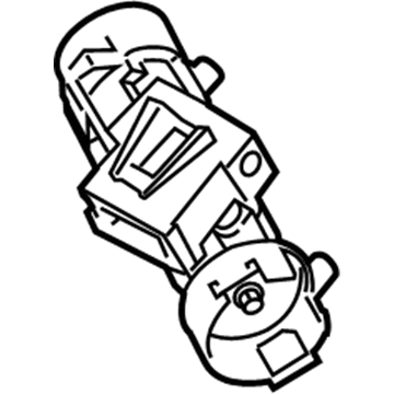 Ford 3M5Z-3F527-A Lock Assembly - Steering And Ignition