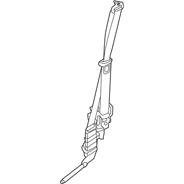Ford HC3Z-28611B08-AA Pretensioner - Seat Belt Retractor