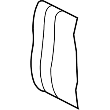 Ford YS4Z-5466600-EBB Cover Assembly - Rear Seat