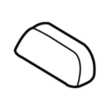 Ford 5S4Z-58501A04-AAA Cover Assembly - Rear Seat