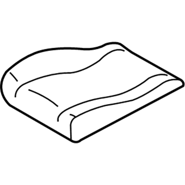Ford 1M5Z-6163840-AA Pad - Rear Seat Cushion