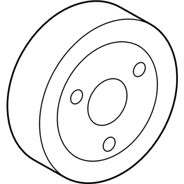 Ford 1S7Z-8509-A Pulley - Water Pump