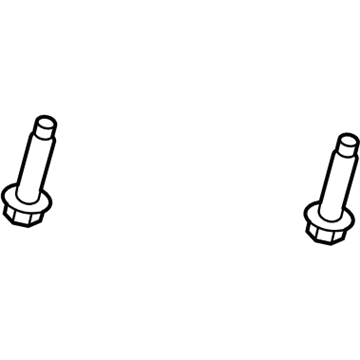 -W507141-S451 Ford Lower Column Cover Screw Illustration 1 of 1