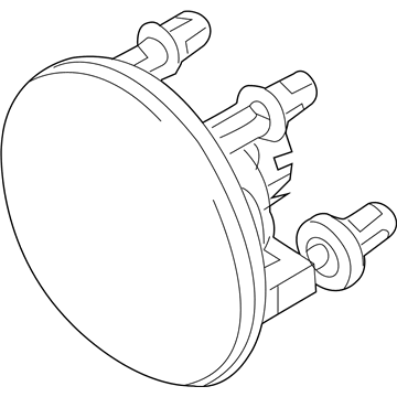 Ford 7R3Z-15200-A Lamp Assembly - Fog - Front