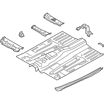 Ford Floor Pan - DV6Z-1711135-K