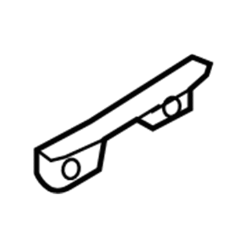 Ford LC3Z-5L028-B Bracket - Trailer Coupling Support
