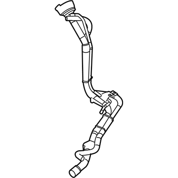Ford Focus Fuel Filler Neck - 9S4Z-9034-A