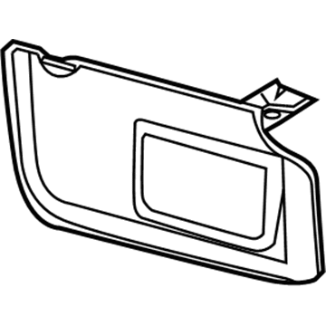 Ford Taurus Sun Visor - CE9Z-7404105-AE