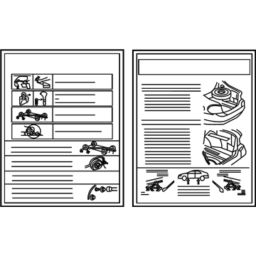 Mercury 6E5Z-17A083-A Decal - Jack Operation