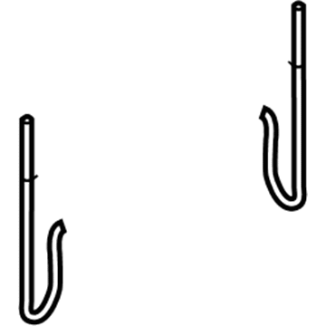Ford -W715167-S439 Mount Nut Mount Bolt -W715167-S439 Ford Mount Nut Mount Bolt Illustration 1 of 1