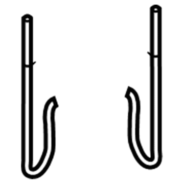 Ford -W715167-S439 Bolt - Hook
