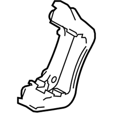 Ford CT4Z-2B511-A Plate Assembly - Brake Back