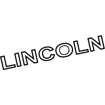 Lincoln 2C6Z-1642528-AA Nameplate - Door