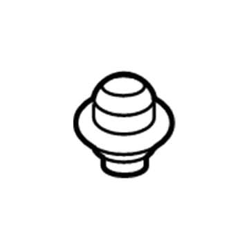 Ford 1S7Z-8125-E Insulator - Rubber