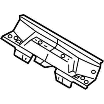 Ford 5R3Z-63102A24-A Member - Rear Floor Cross