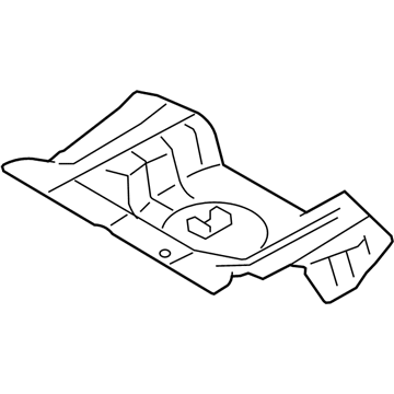 Ford 8R3Z-6311215-A Pan Assembly - Floor