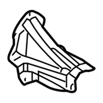 Ford 4R3Z-63280C06-A Gusset - B Pillar