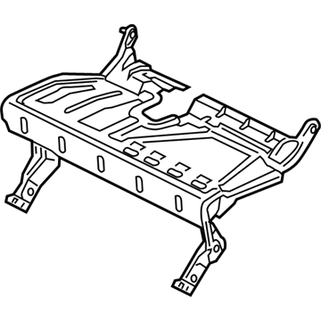 Lincoln JL1Z-9663161-A Frame And Spring - Rear Seat Cushion