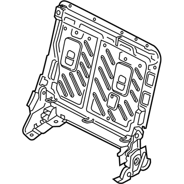 JL1Z-96613A39-C Ford Frame - Rear Seat Back Retainer Illustration 1 of 1