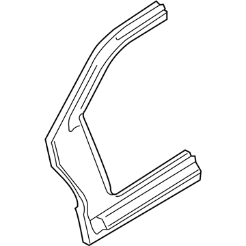 Ford 3S4Z-61211A10-AA A Pillar Assembly