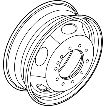 Ford 8C3Z-1015-K Wheel Assembly