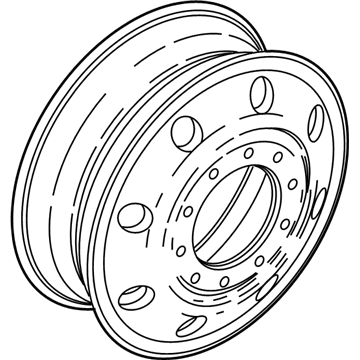 Ford 5C3Z-1007-JA Wheel Assembly