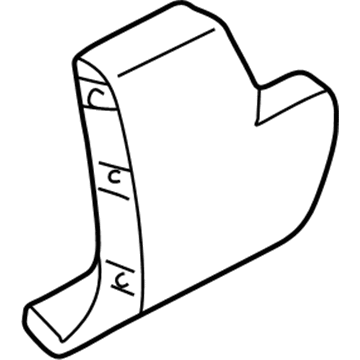 Ford YL8Z-16A038-DAB Molding Assembly - Fender