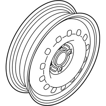 Ford F8RZ-1007-FA Wheel Assembly