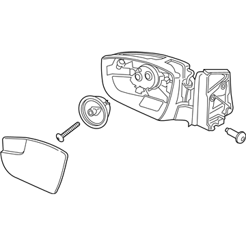 Ford CJ5Z-17682-BA Mirror Assembly - Rear View Outer