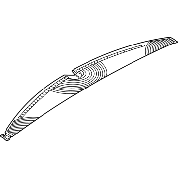 Ford M1PZ-63044E82-AB Grille