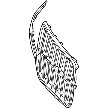 Lincoln DE9Z-8200-AA Grille - Radiator