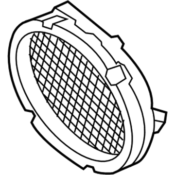 Lincoln 8L7Z-18808-A Speaker Assembly