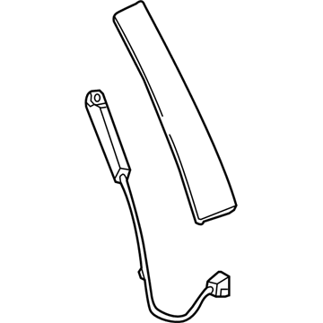 Lincoln MKX Door Moldings - FA1Z-14A626-AB