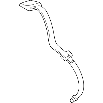 Mercury 6G1Z-54600A38-BA Belt And Buckle Assembly
