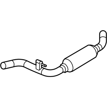 Ford BV6Z-5230-B Muffler Assembly - Centre And Rear