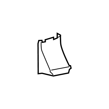 Ford MK4Z-61243W12-DB Pillar Assembly - Center B Pillar