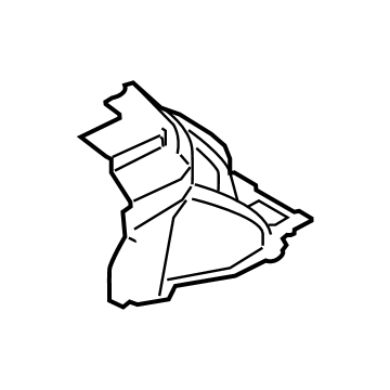 Ford CK4Z-6131113-BB Trim - C Pillar