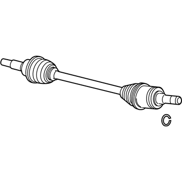 Ford BT4Z-4K138-A Shaft Assembly