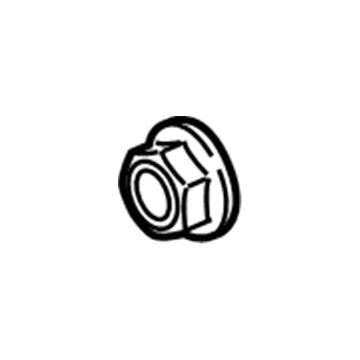 Ford 6L8Z-4320-A Lock Nut, Rear 6L8Z-4320-A Ford Lock Nut, Rear Illustration 1 of 1
